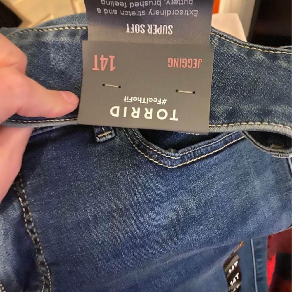 Torrid jeggings super soft 14t new with tags